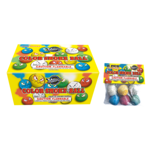 COLOR SMOKE BALL(CLAY MATERIAL)